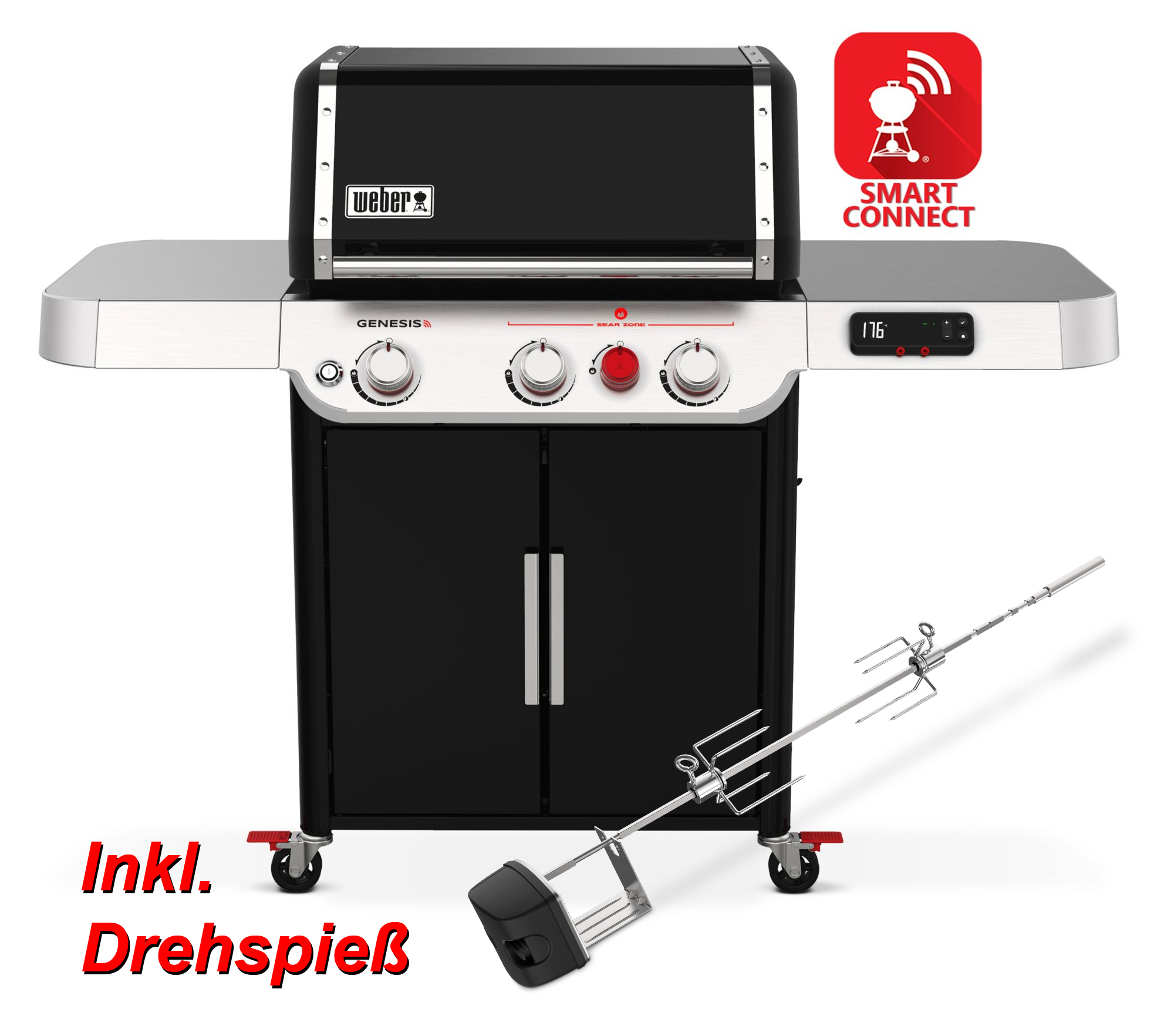 Weber Genesis EX 325 S inkl. Drehspieß