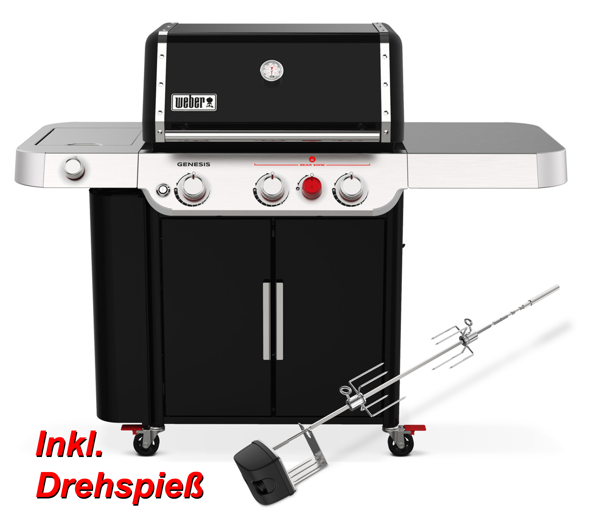 Weber Genesis E 335 inkl. Drehspieß